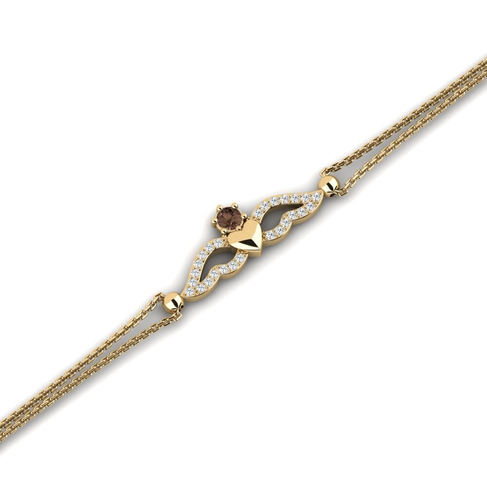 Smoky Quartz Women's Bracelet Haput