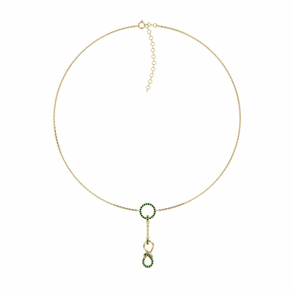 Zeleni Swarovski Ženski ogrlica Harremana