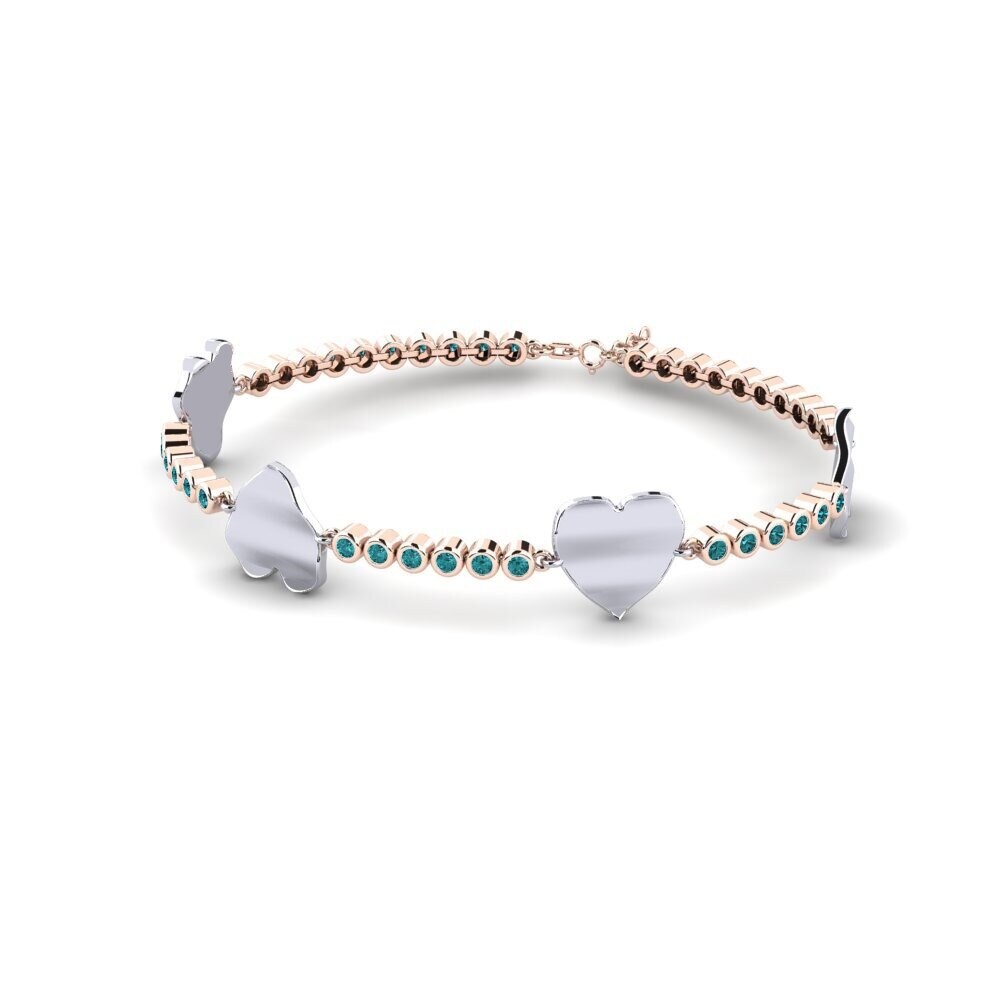 Blue Diamond Women's Bracelet Hary
