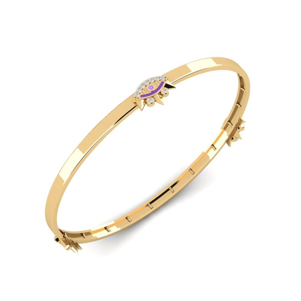 Amethyst Women's Bangle Haske