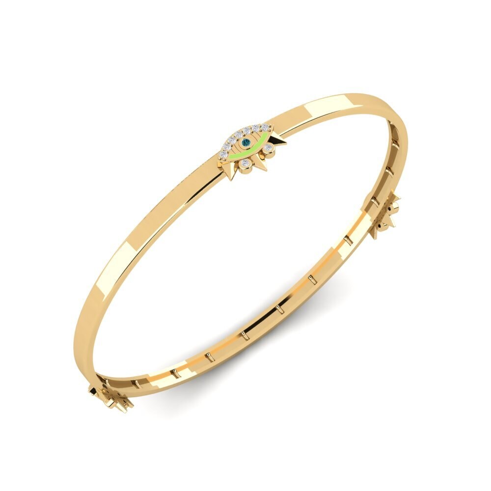 Diamante Azul Brazalete de mujer Haske