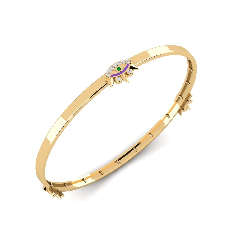 Smaragd Damen armreif Haske