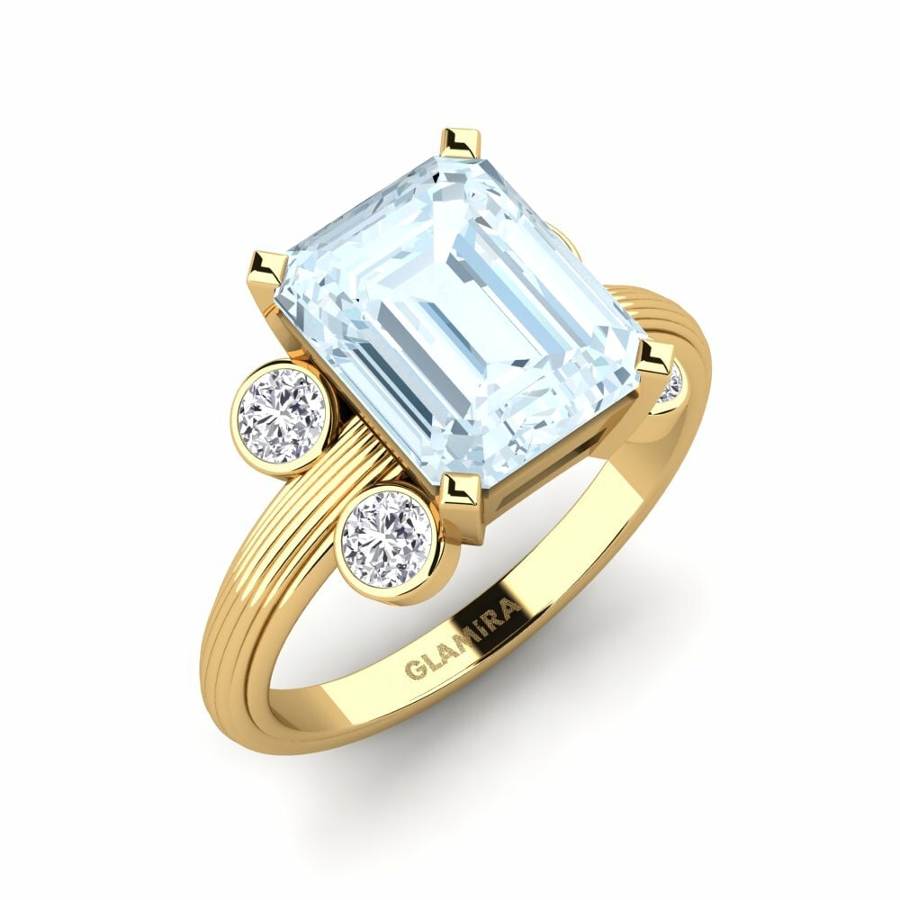 18ct Yellow Gold Engagement Ring Hauer