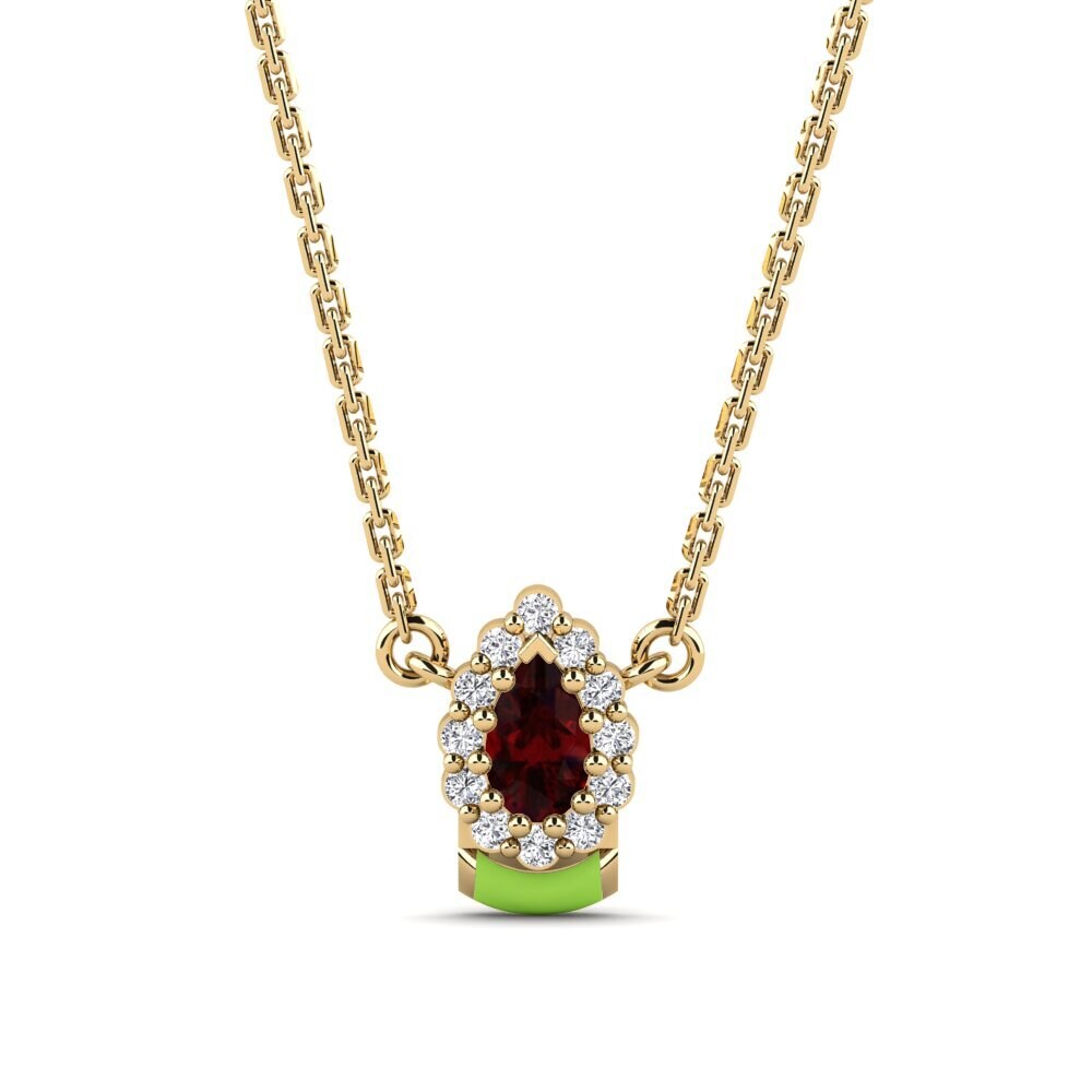 Garnet Women's Necklace Haxtun