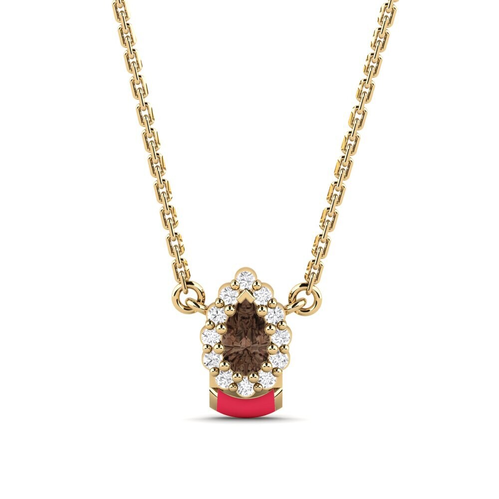Smoky Quartz Women's Necklace Haxtun