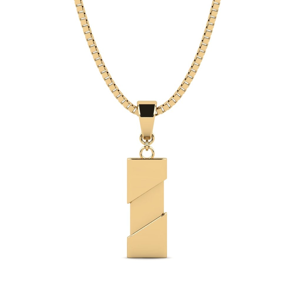 Pendentif pour homme Hazlitt Or Jaune 18k