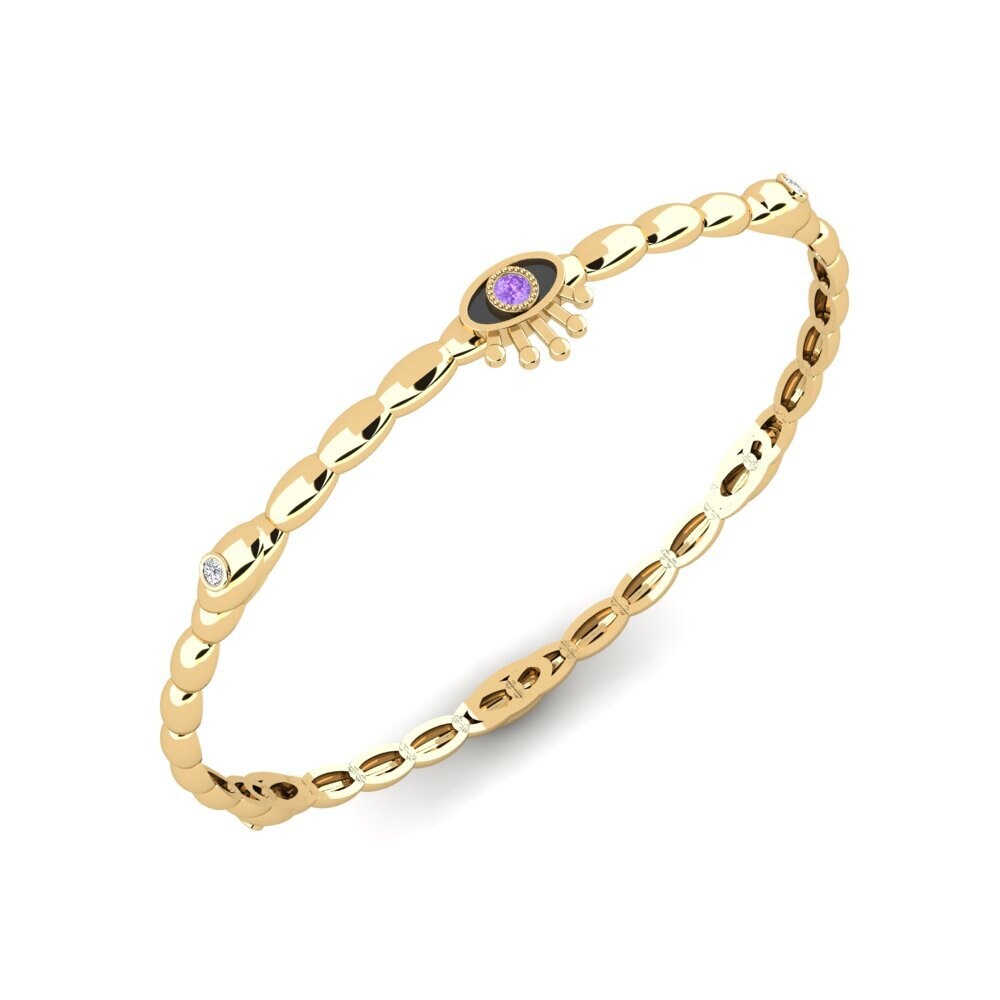 Amethyst Women's Bangle Healing