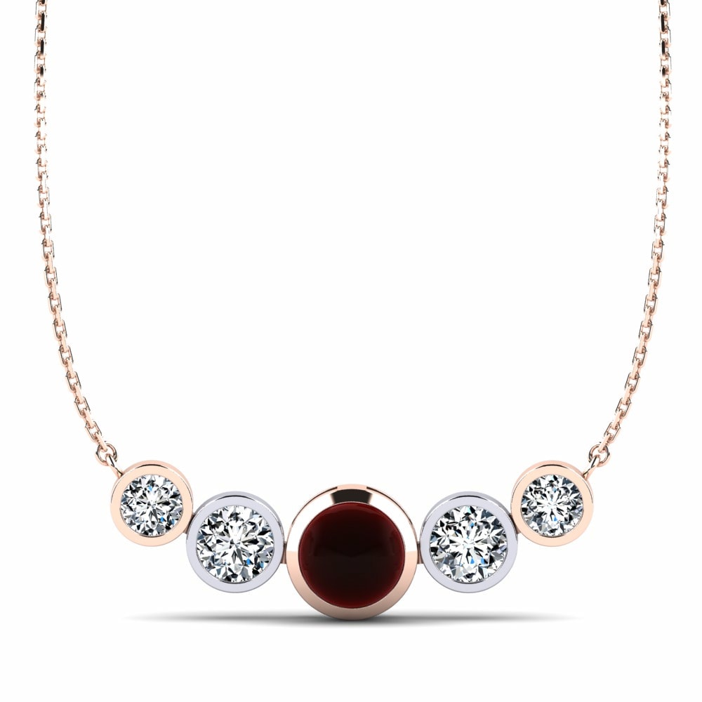 Garnet Necklace Hecate