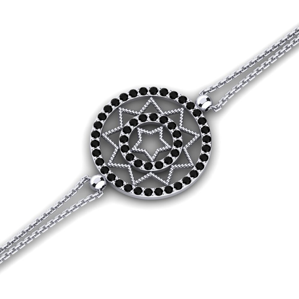 Ónix Negro Pulsera de Mujer Hecht