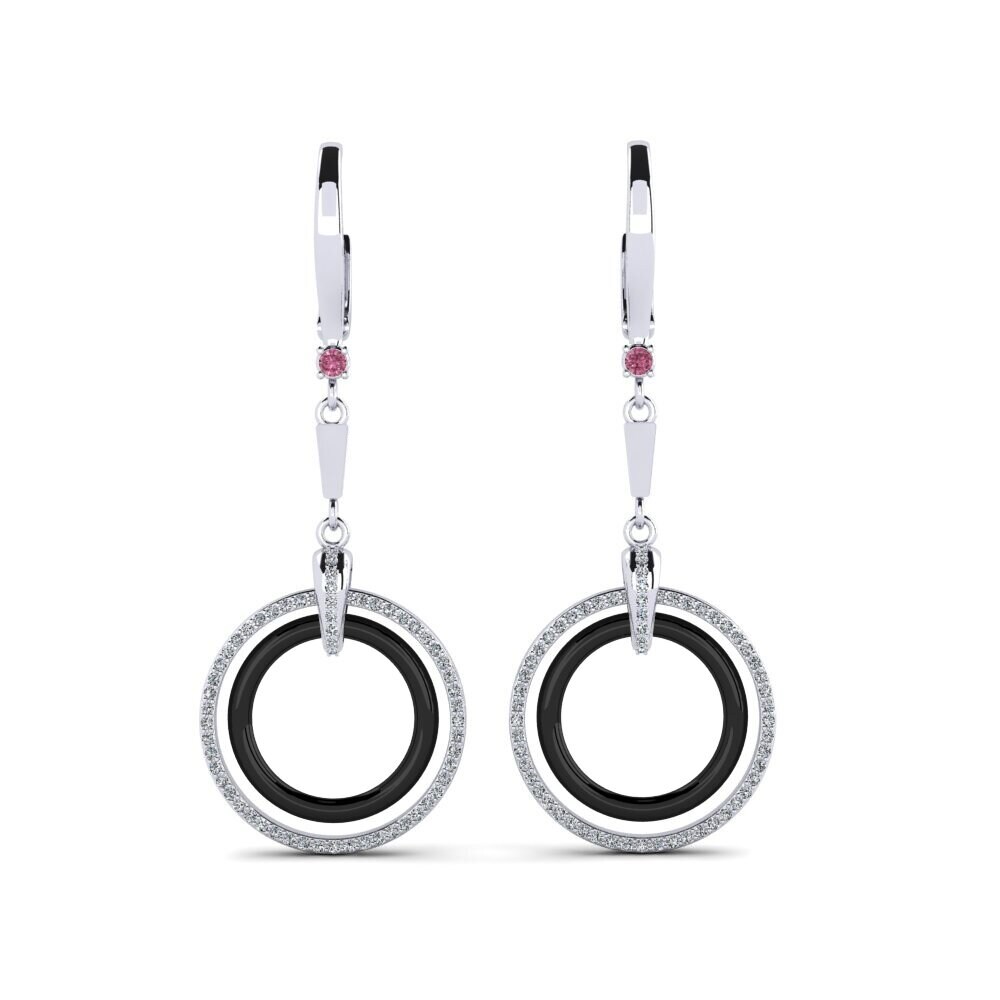 Rhodolite Garnet Women's Earring Hefley