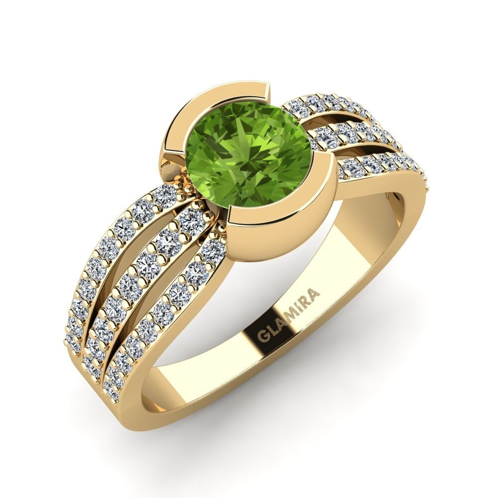 Peridot Women's Ring Hehwe