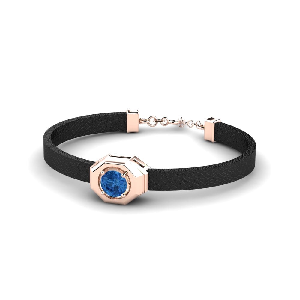18ct Rose Gold Men's Bracelet Heishman