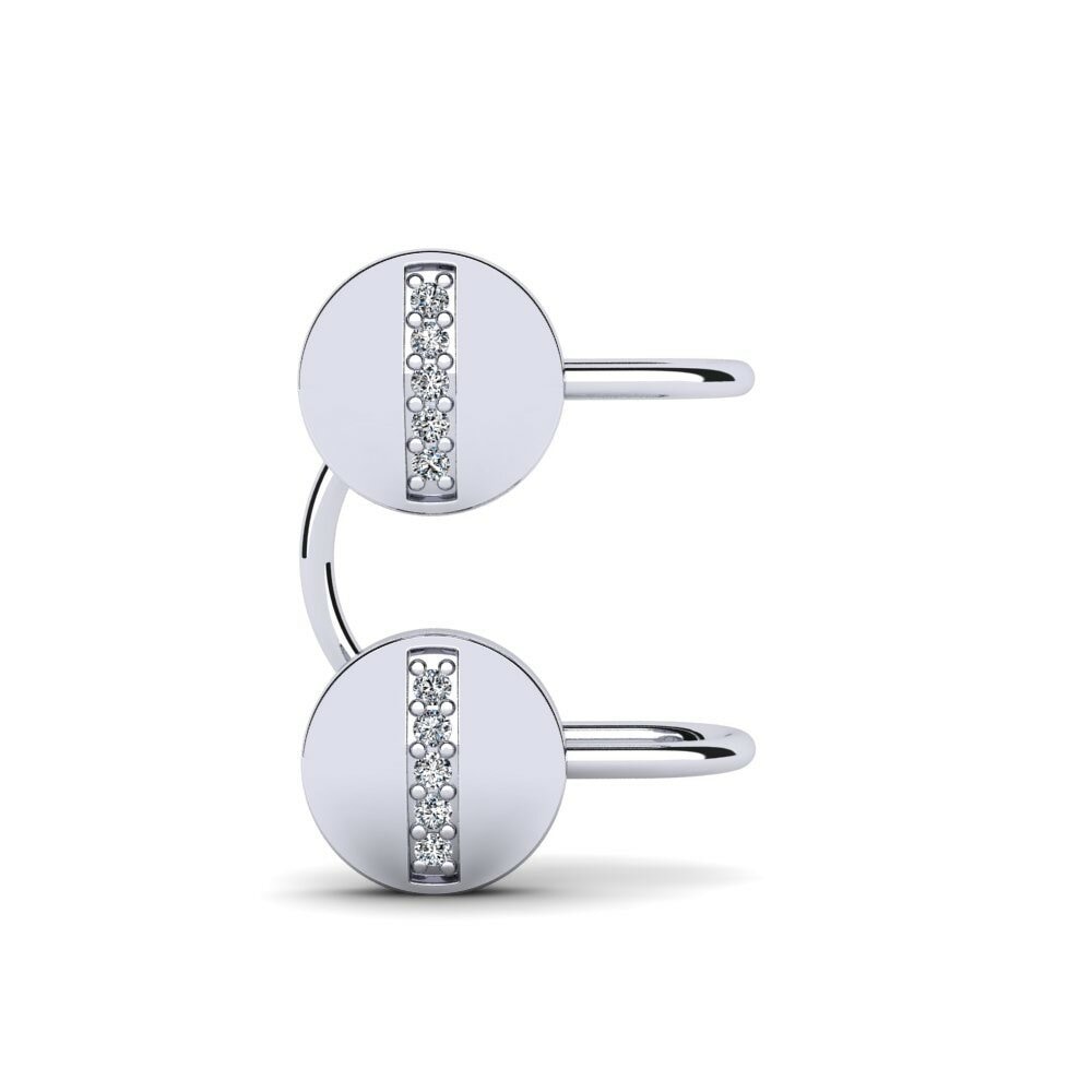 White Silver Women's Earring Hendricks