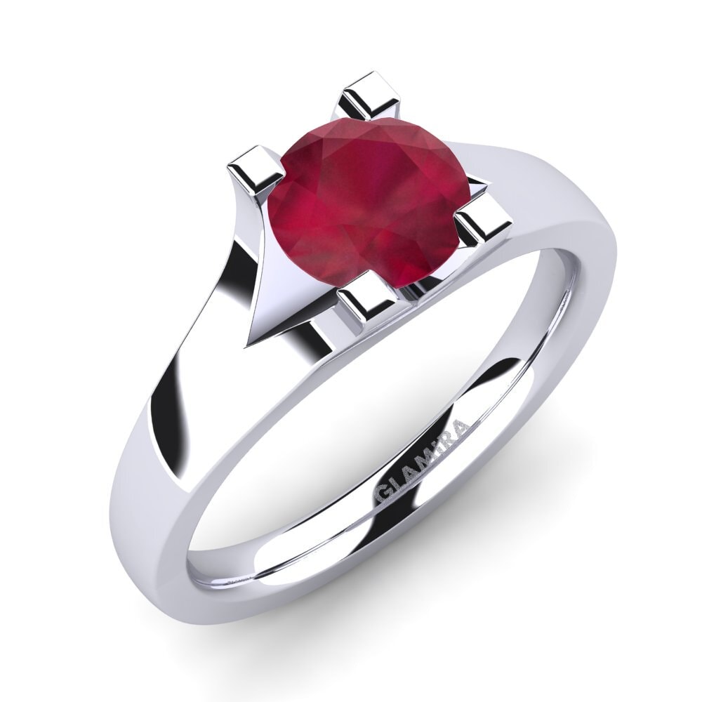 Ruby Engagement Ring Henrietta 1.0crt