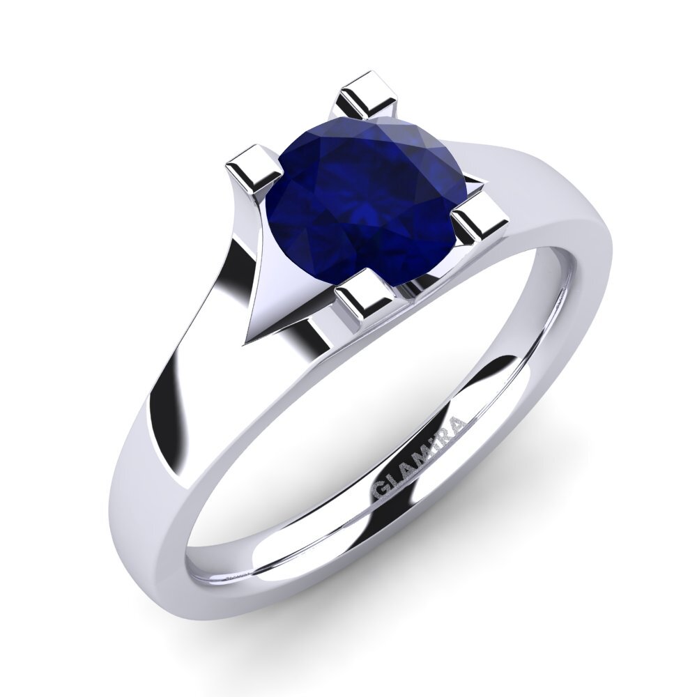 Sapphire Engagement Ring Henrietta 1.0crt