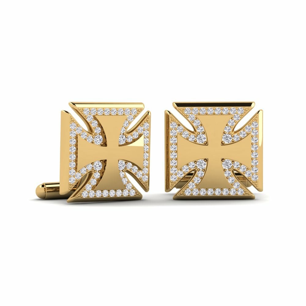 Diamant Bouton de manchette Herakleios