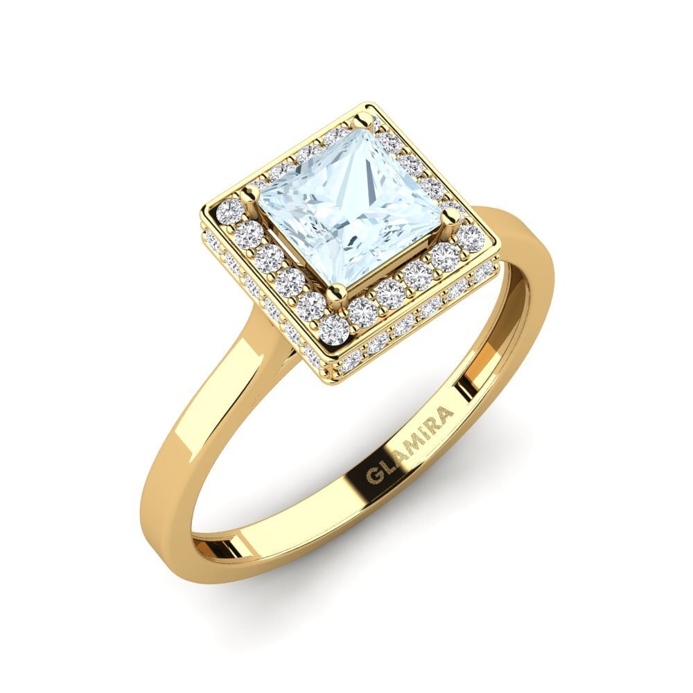 Aquamarine Engagement Ring Heritably