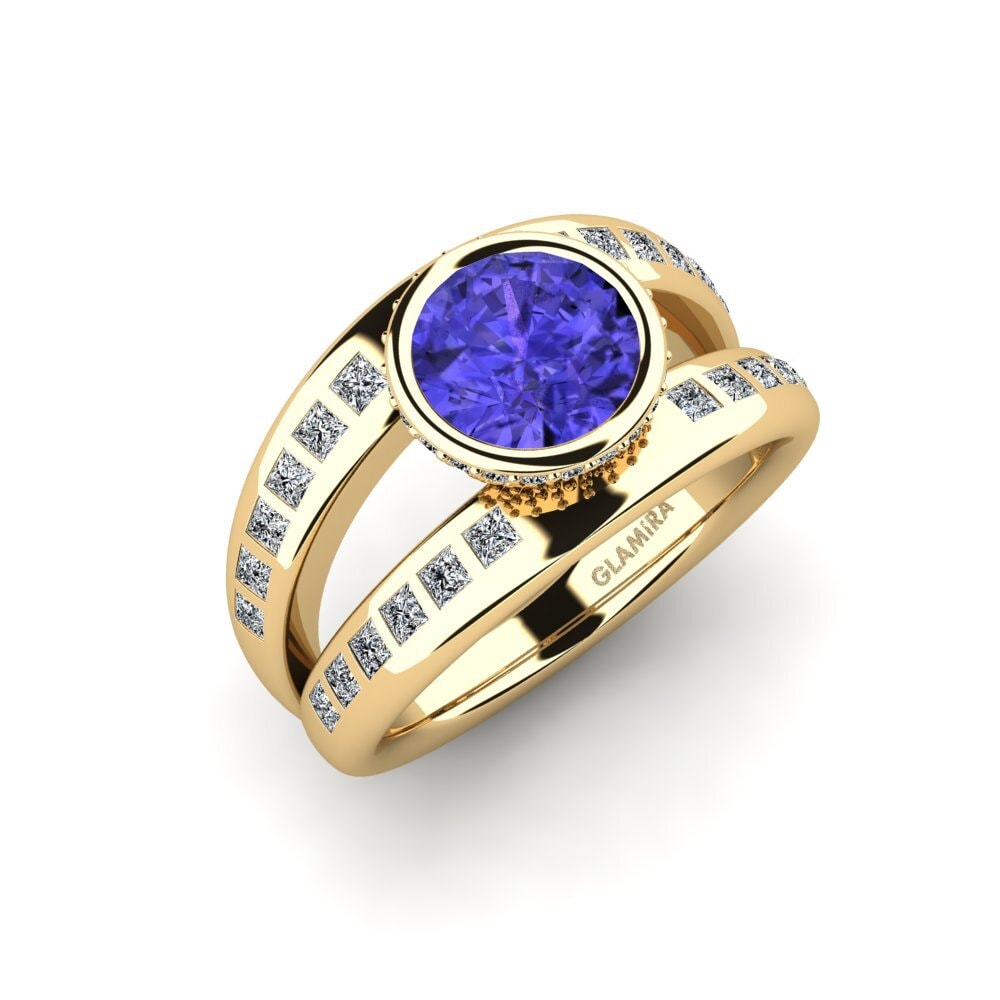 Tanzanite Engagement Ring Herkuq