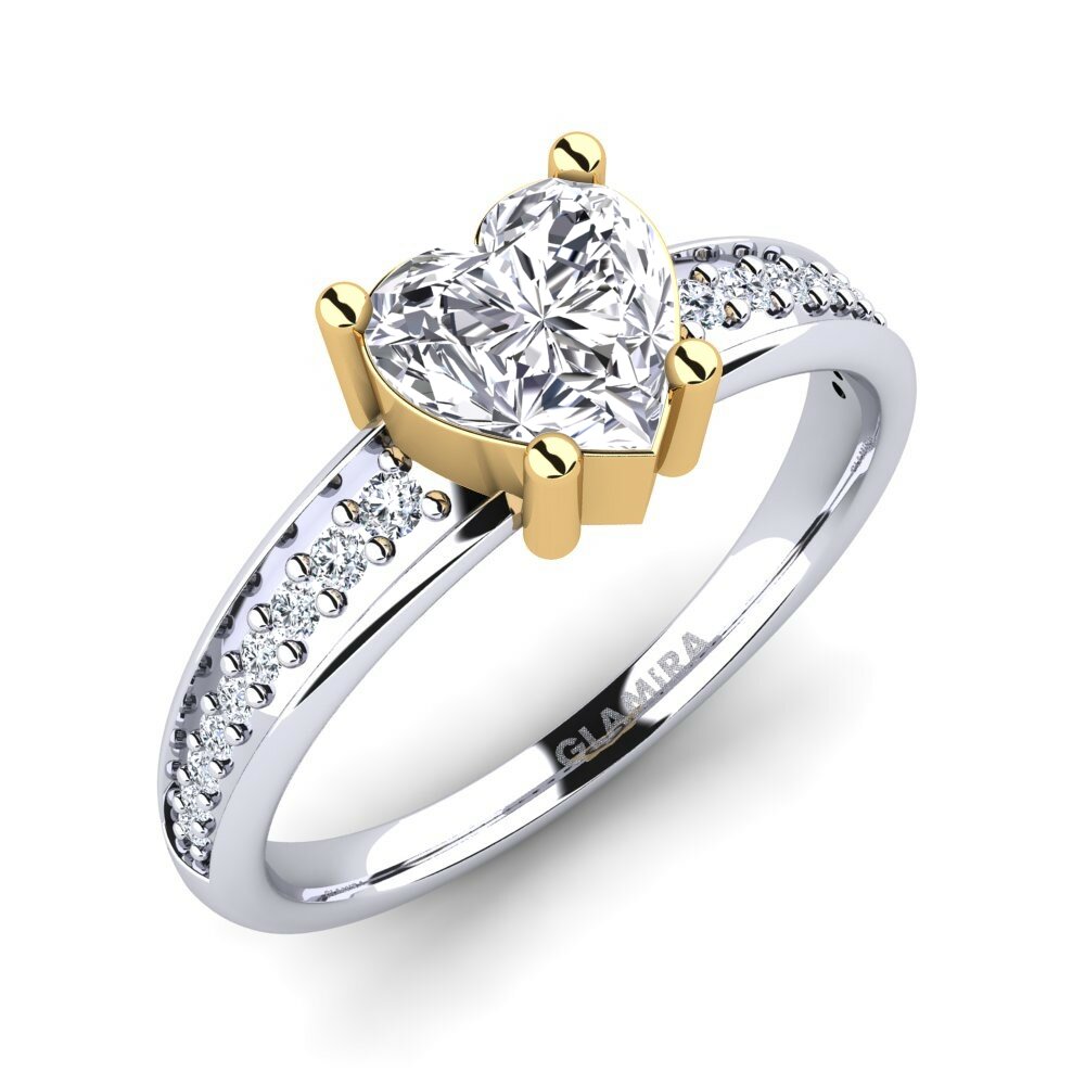 Anello di fidanzamento con diamante creato in laboratorio da 3,50 ct taglio radiante E/VVS2, oro bianco 14k certificato IGI - Italia