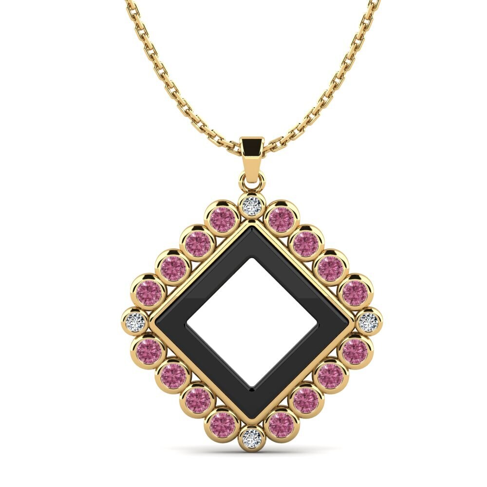 Rhodolite Garnet Women's Pendant Herrada