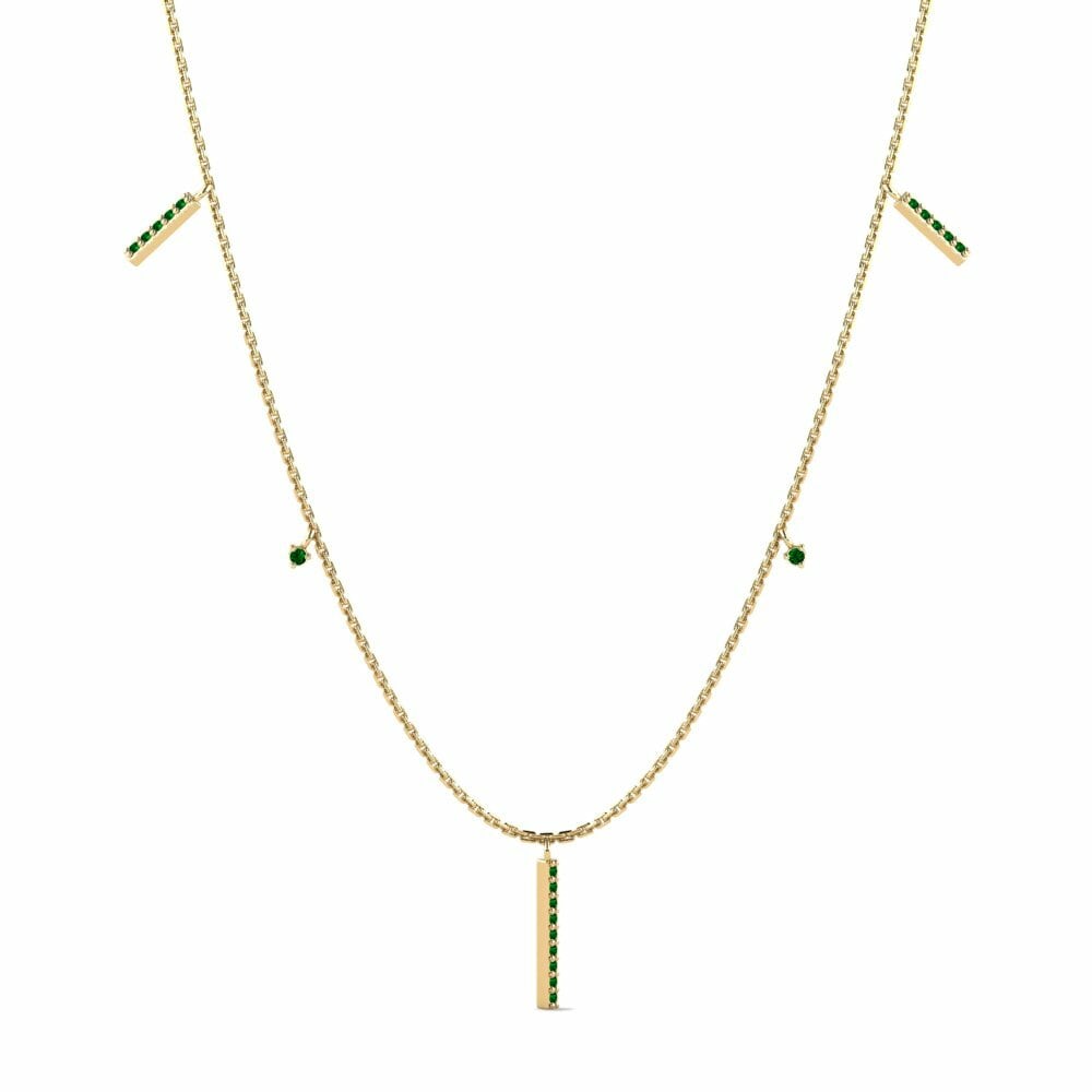 Groene Zirkoon Ketting Hetsika