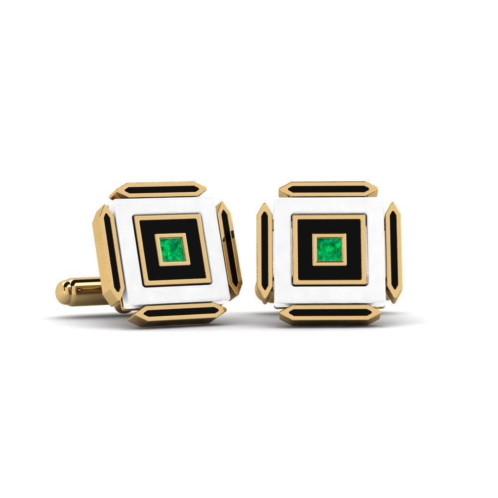 Emerald Cufflink Hetzel