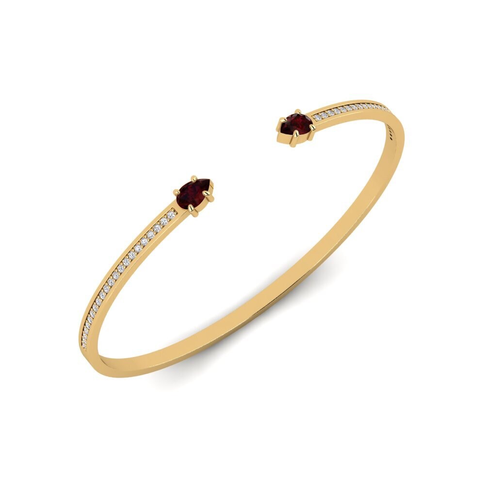 Garnet SYLVIE Bracelet Hewtw
