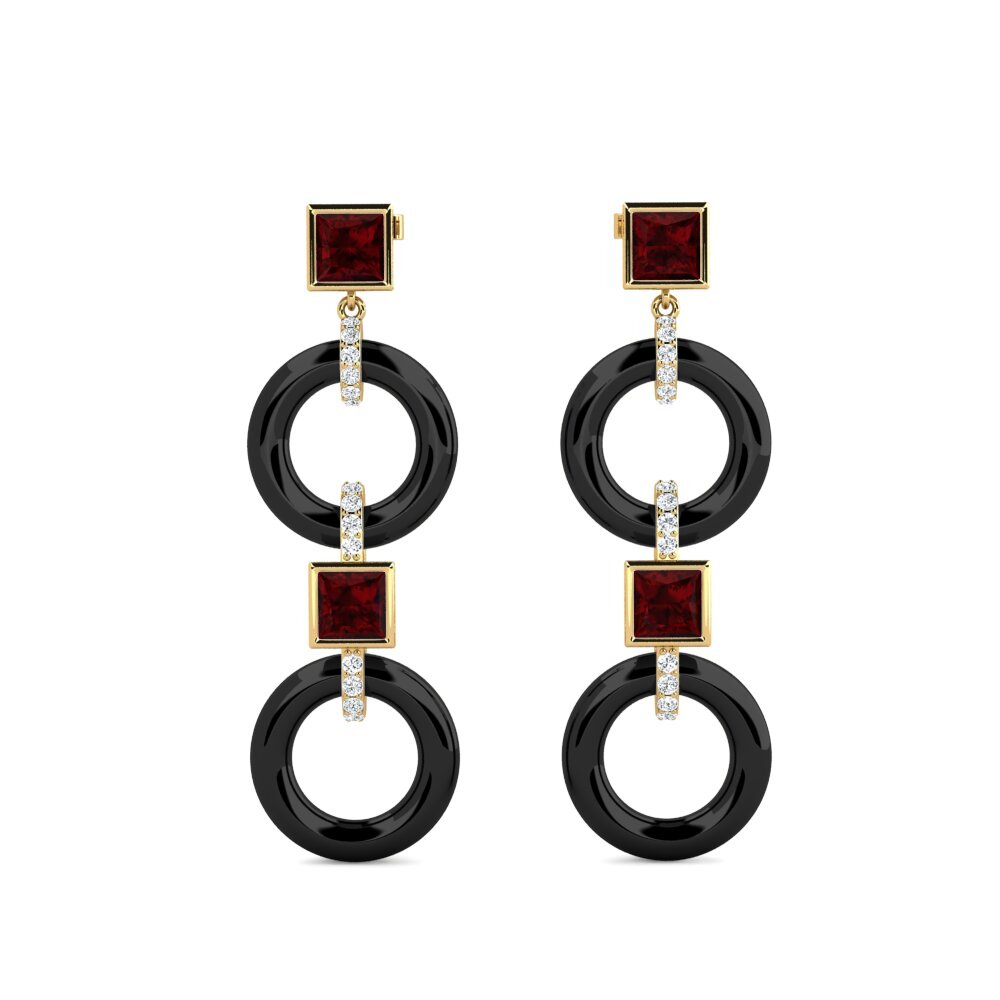 Garnet Women's Earring Hibbler