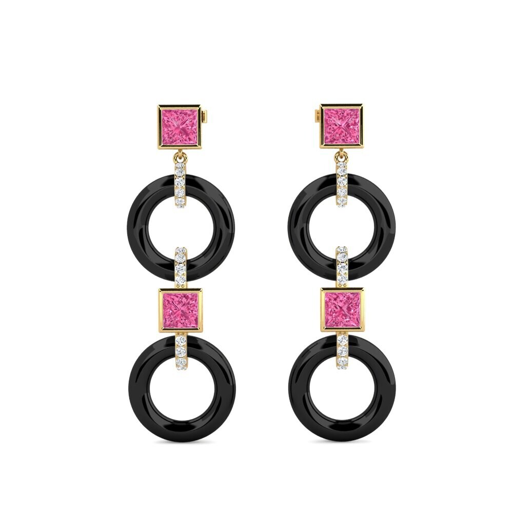 Pink Tourmaline Women's Earring Hibbler