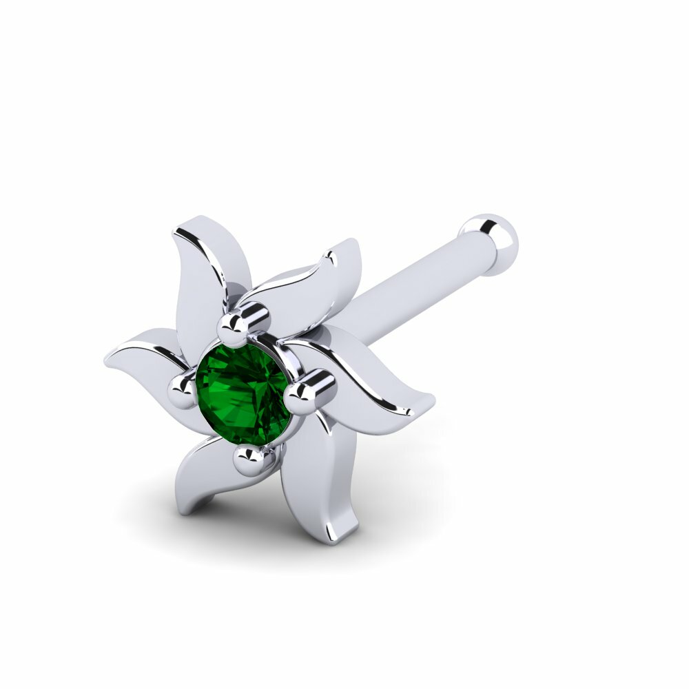 Groene Zirkoon Neus Pin Hiltonistare