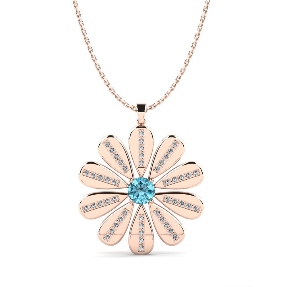 Blue Zircon Women's Pendant Hodia