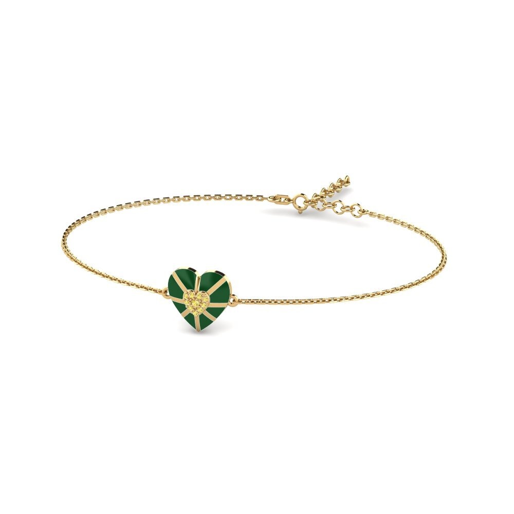Yellow Sapphire Women's Bracelet Hodophile