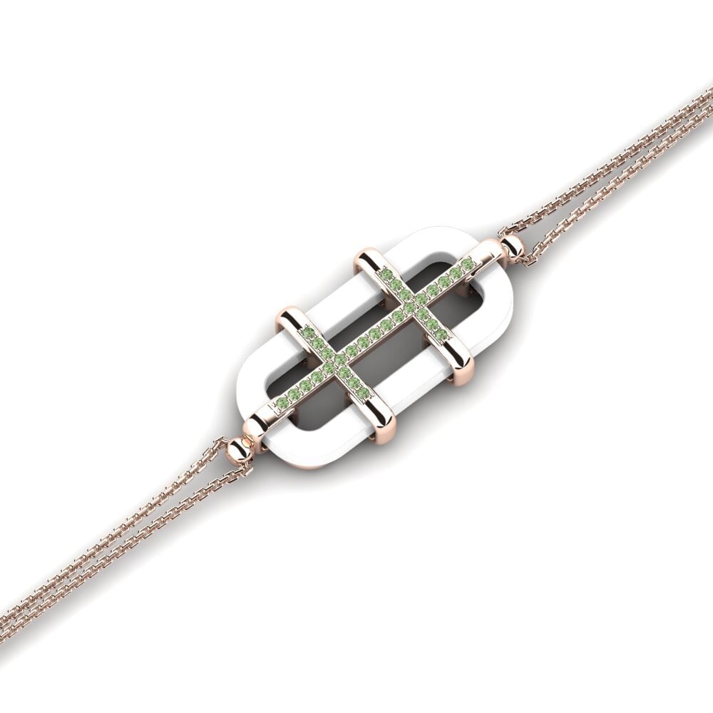 Green Diamond Bracelet Holdridge