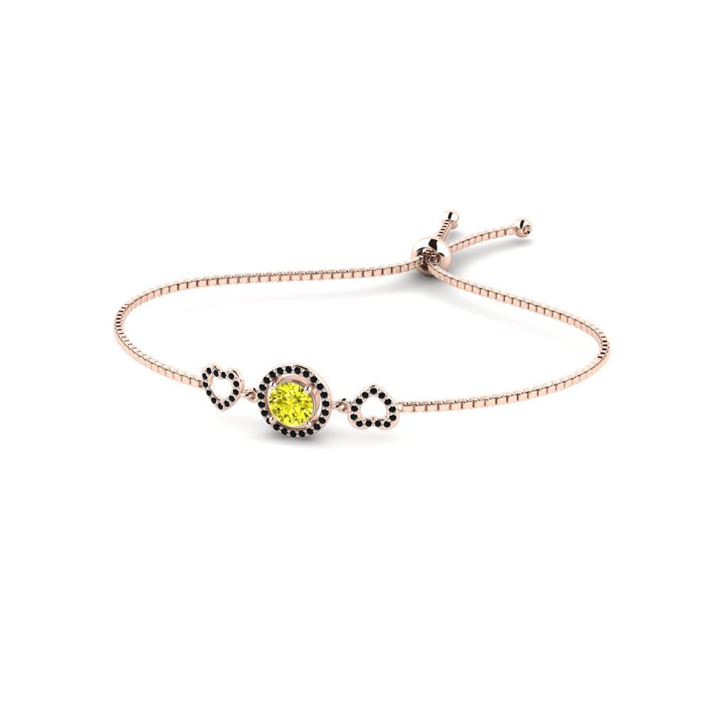 Diamante Amarillo Pulsera de Mujer Holland