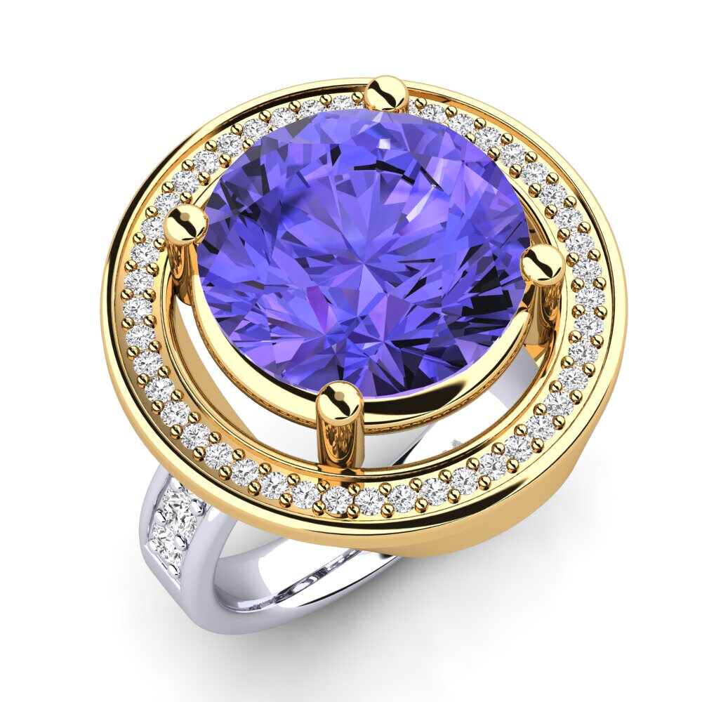 Weiß & Gelbgold 750 Ringe Holli