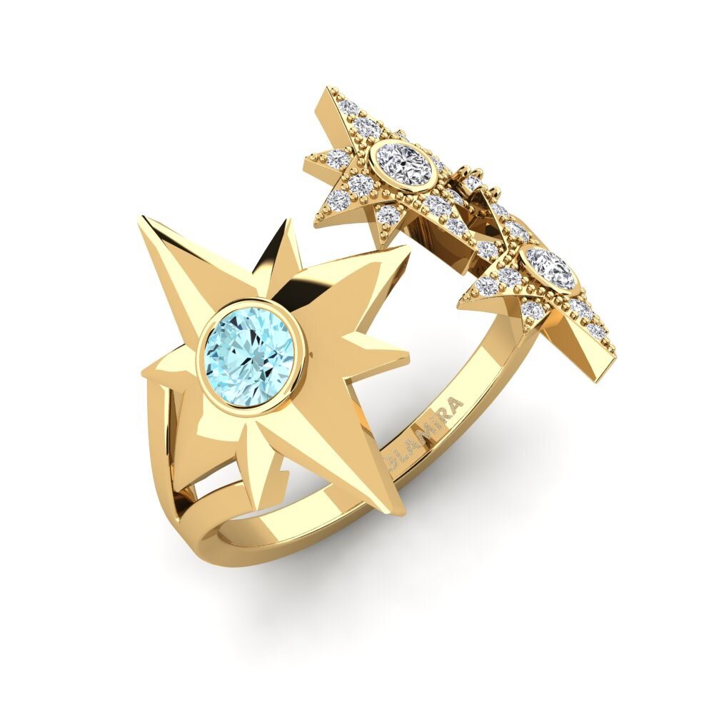 Aquamarine Ring Homam