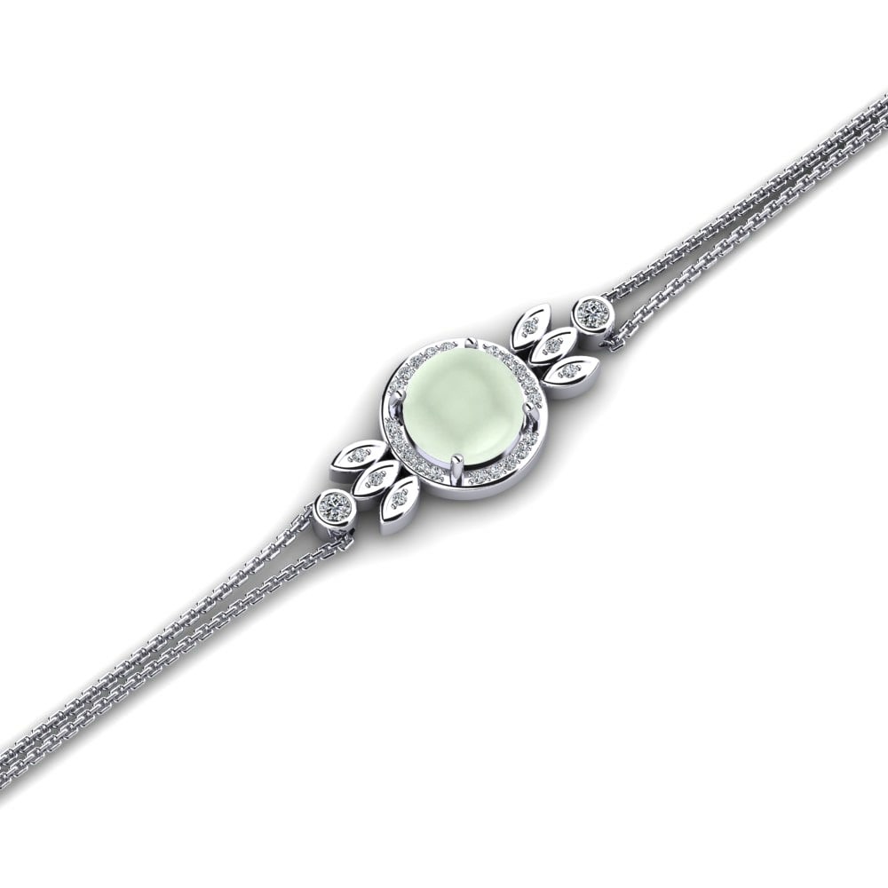 Green Amethyst Bracelet Honora