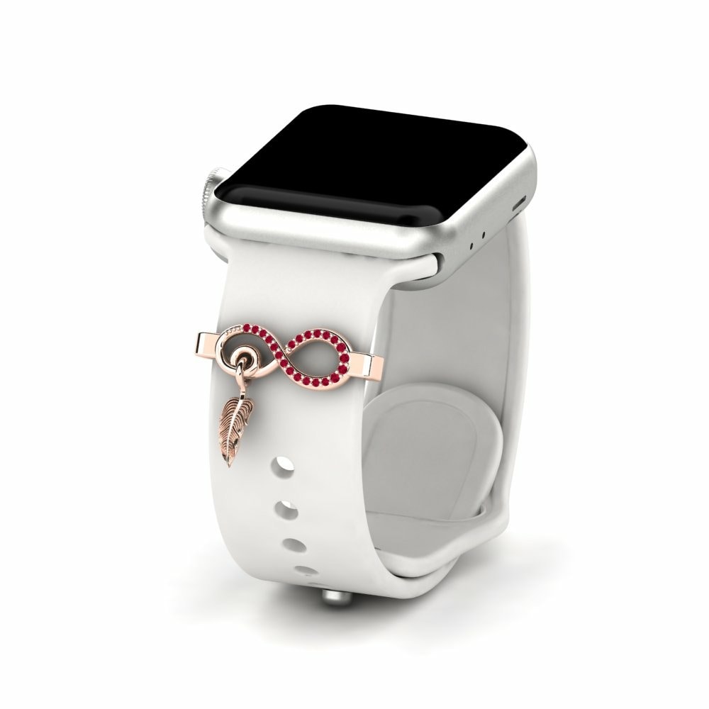 Joyería Tech Accesorio Para Apple Watch® Hopeso - Oro Rosa 585 Rubí