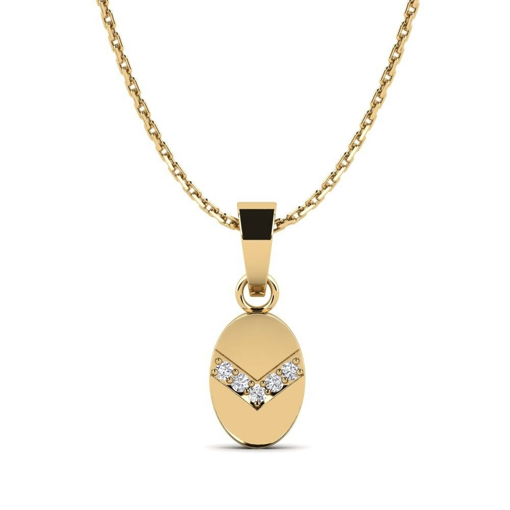 Diamante cultivado en laboratorio Colgante de Mujer Hotoka