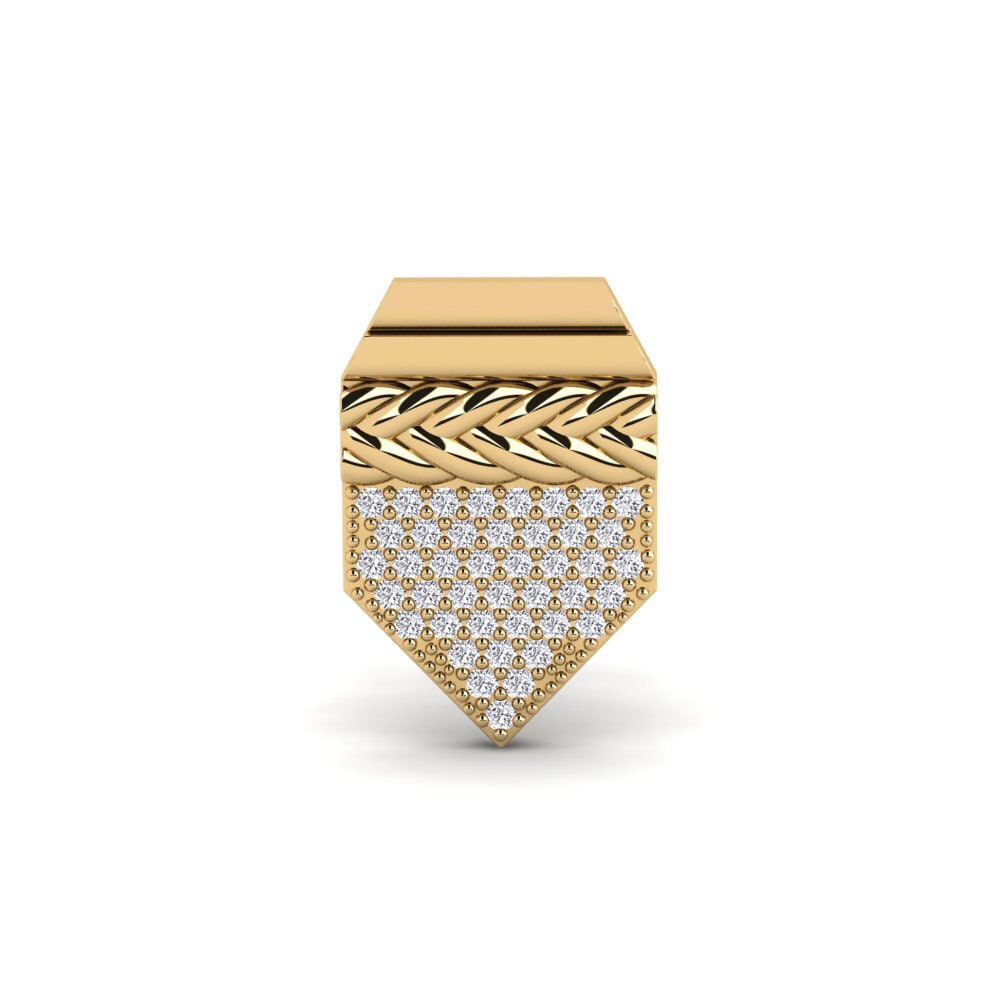 Lab Grown Diamond Tie Clip Houilles