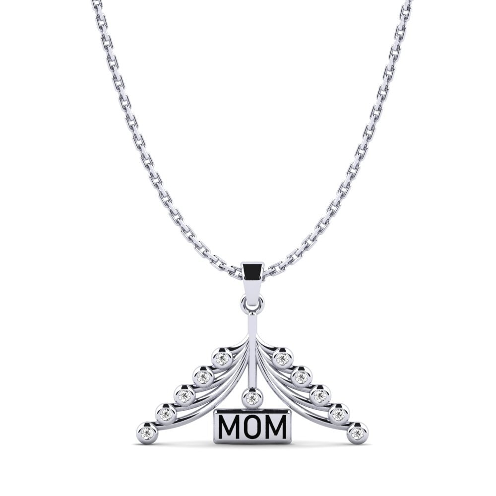 Moissanita Colgante de Mujer Hoxie