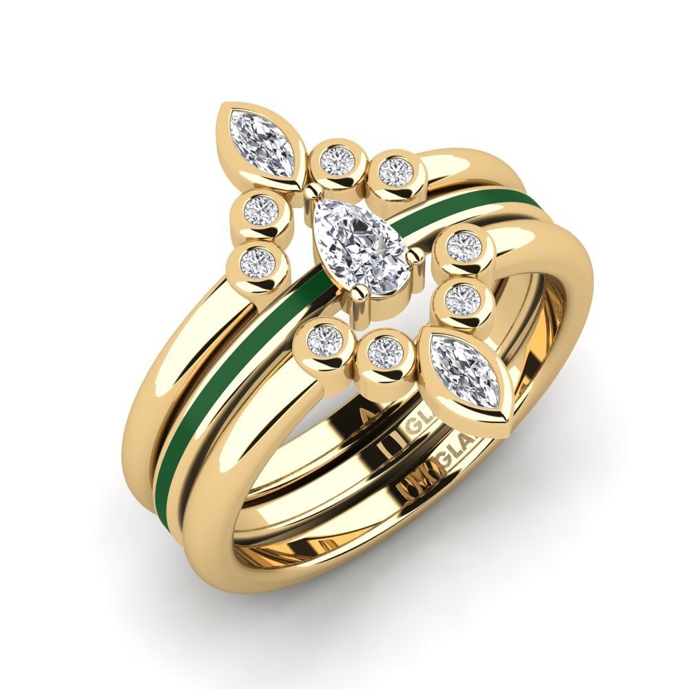 Lab Grown Diamond Ring Hredd SET