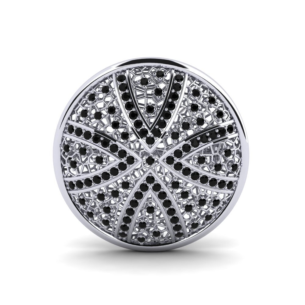 Black Diamond Brooch Hrolf