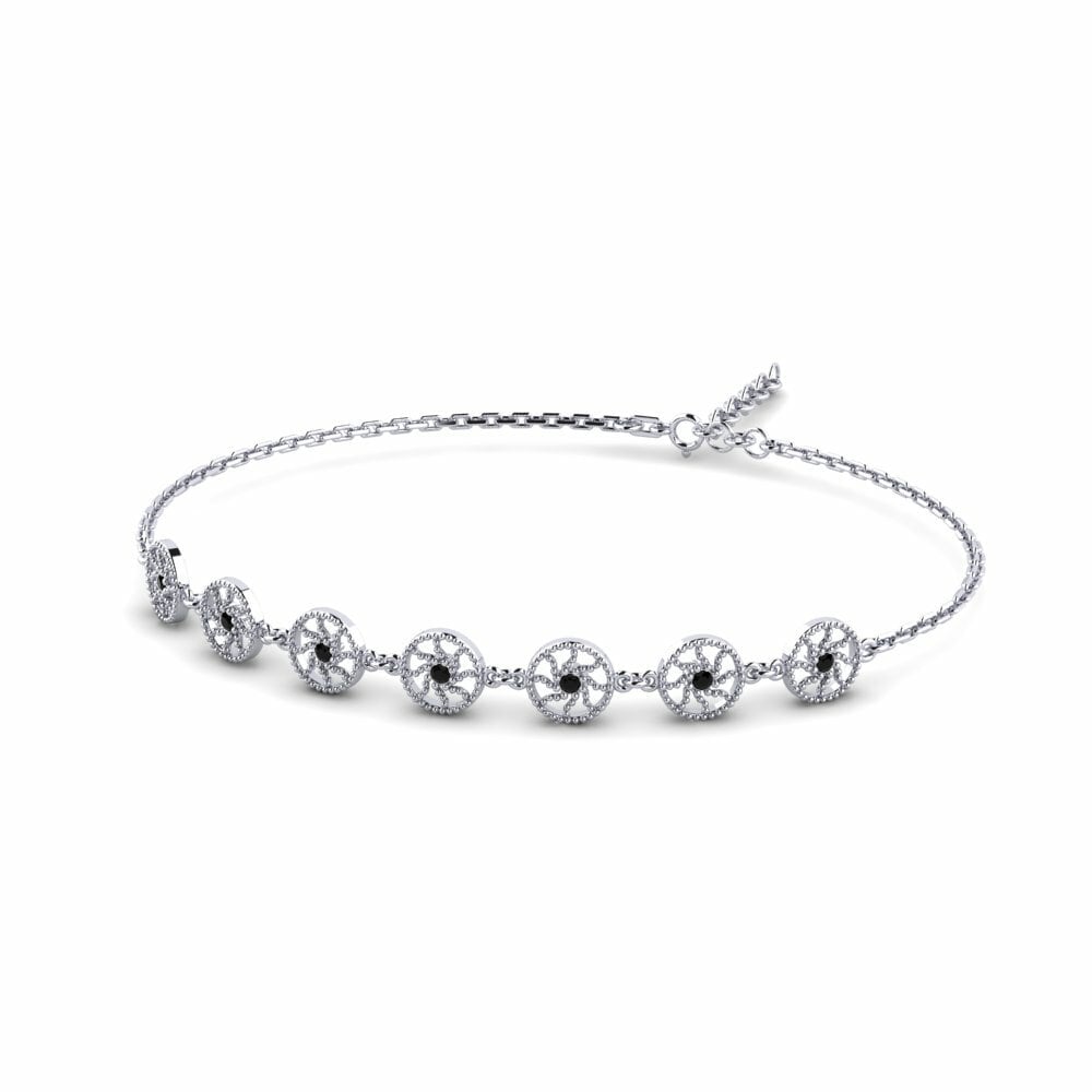 Onyx Noir Bracelet pour femme Huasc