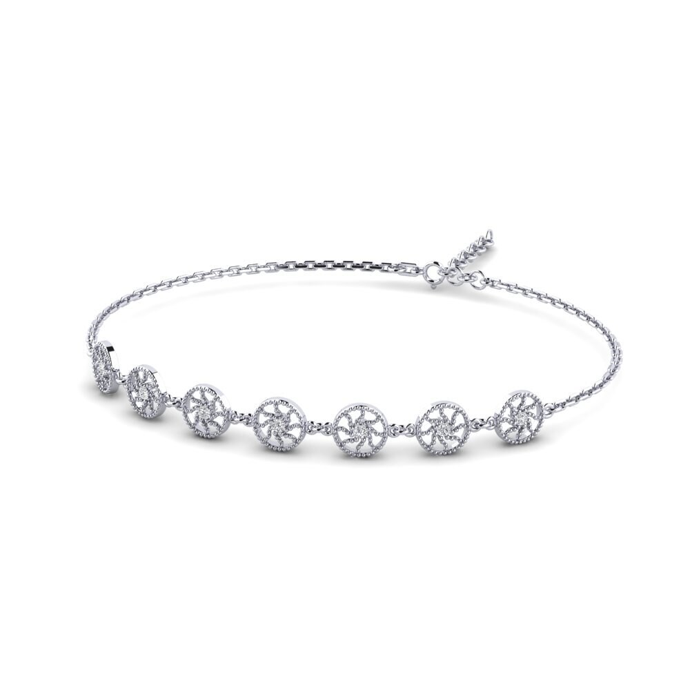 Diamant De Synthèse Bracelet pour femme Huasc