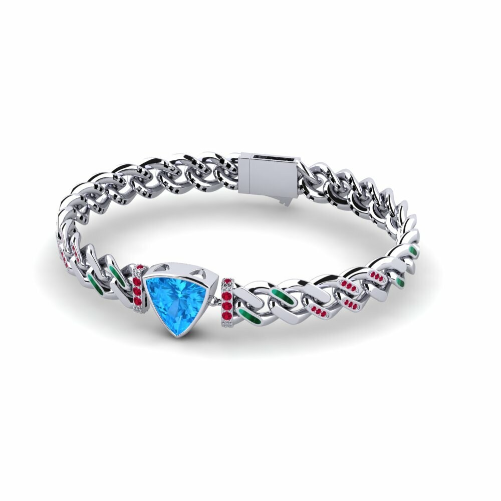 9ct White Gold Women's Bracelet Hulo