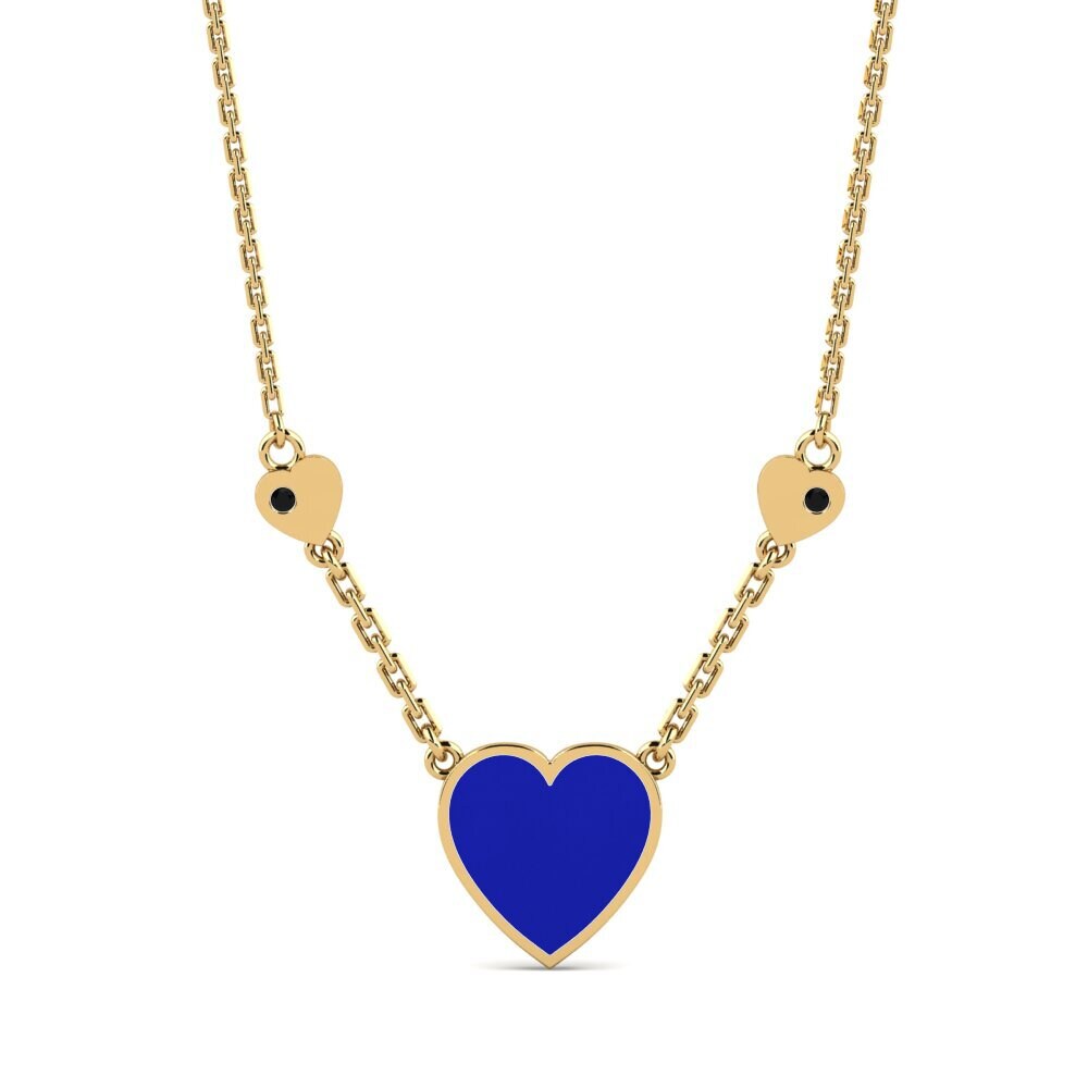 Diamante Negro Collar de Mujer Hums