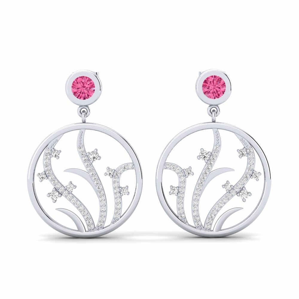 Pink Tourmaline Women's Earring Hygeia
