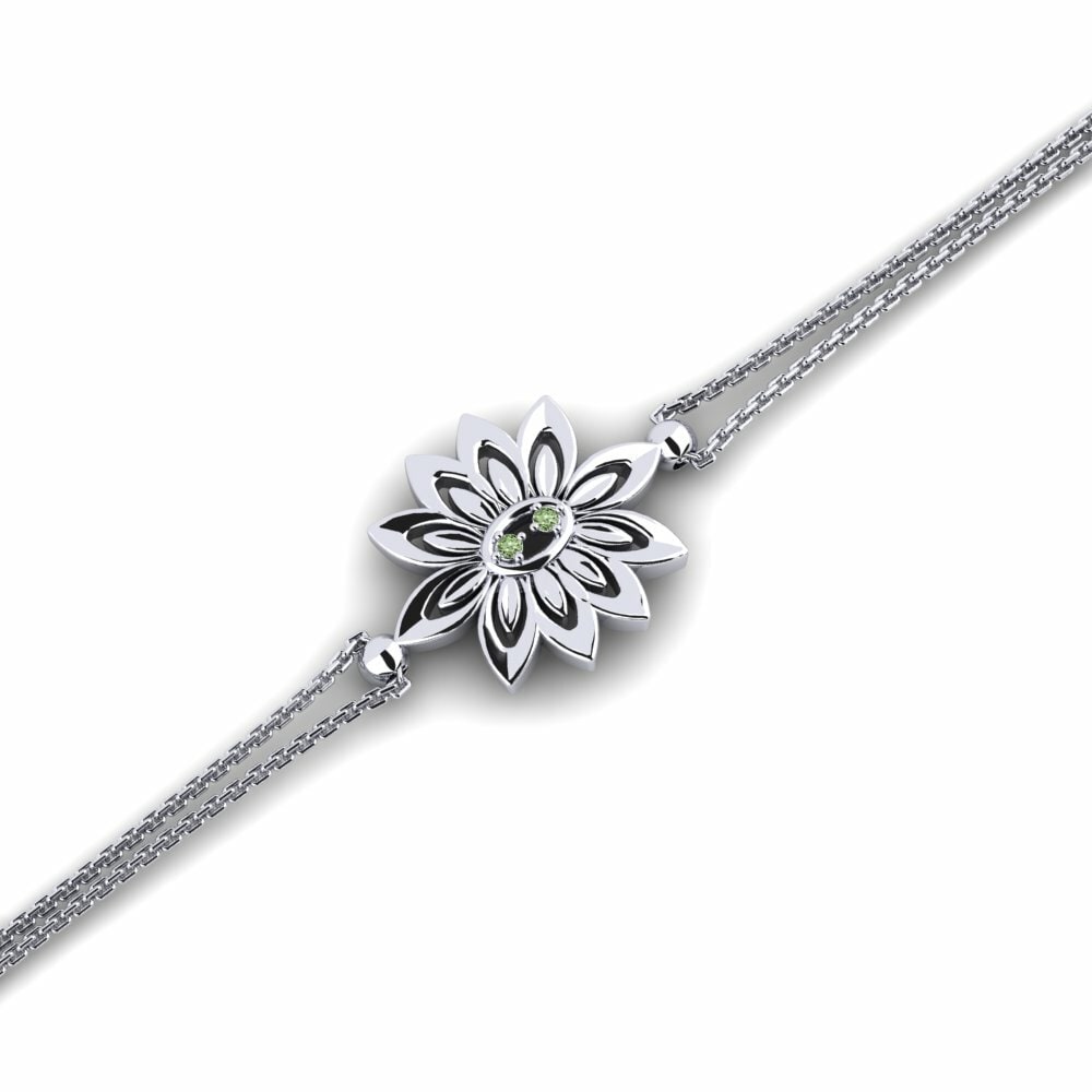 Diamant Vert Bracelet pour femme Hysleriay