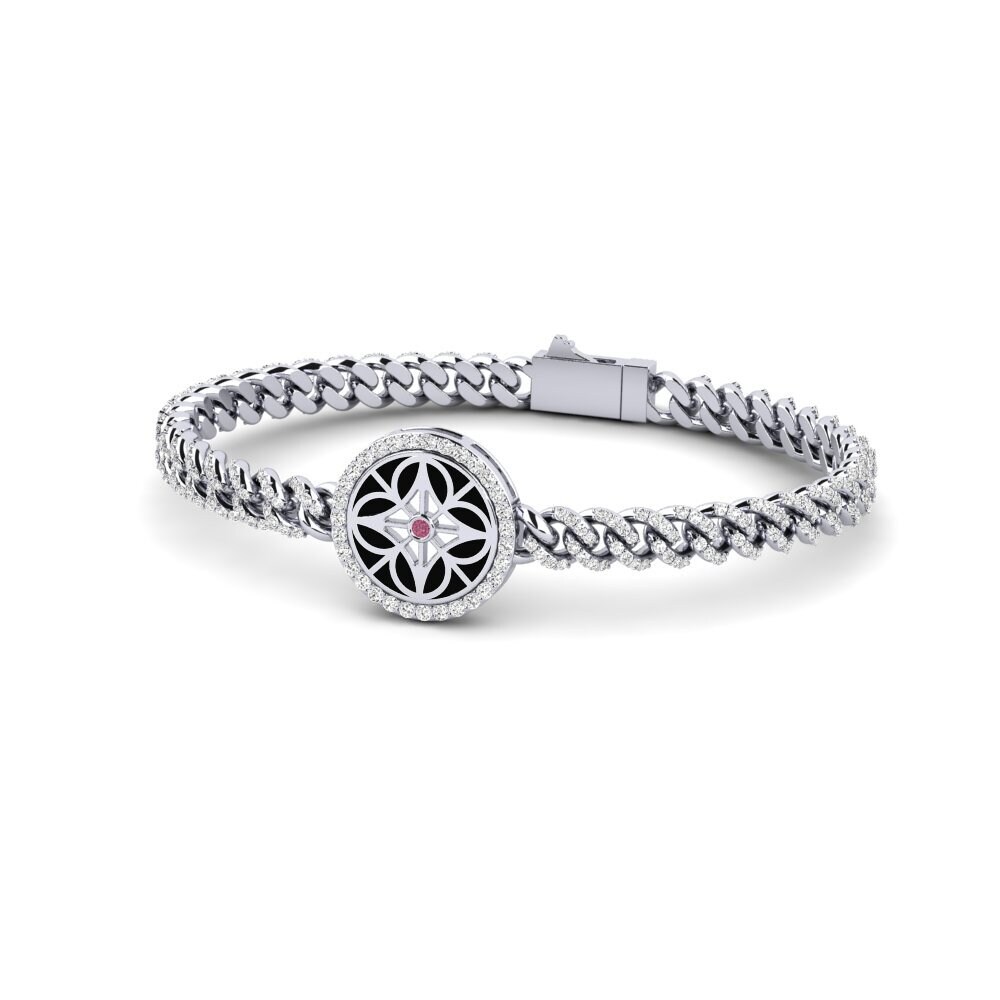 Rhodolite Garnet Women's Bracelet Iamst